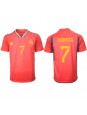 Moški Nogometna dresi replika Španija Alvaro Morata #7 Domači SP 2022 Kratek rokav